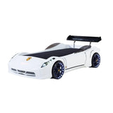 SPYDER Twin Race Car Bed with LED Lights & Sound FX uscarbed