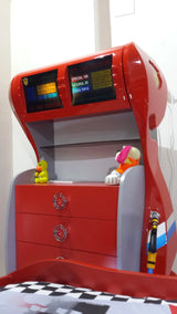Gas Pump Kids Dresser Red uscarbed