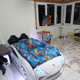 Nitro RX Twin Race Car Bed with LED & Sound FX