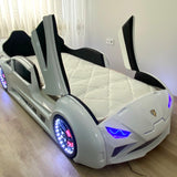 Nitro RX Twin Race Car Bed with LED & Sound FX