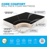 Core Comfort Roll-Pack Twin Mattress