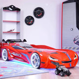 MVN1 FULLTIME Race Car Bed with LED Lights & Sound FX