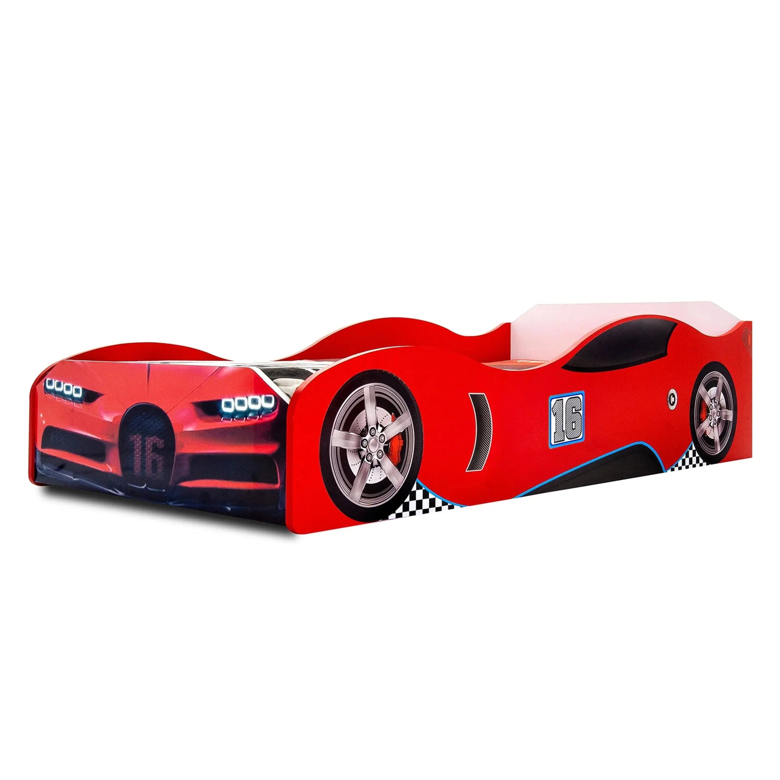 Amazing SPEEDY R1 Twin Race Car Bed for Kids Baby & Toddler Furniture