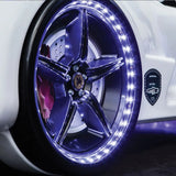 AERO EXTREME Twin Race Car Bed with LED Lights & Sound FX, FREE Mattress Included uscarbed