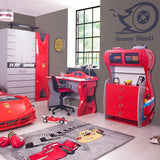 Gas Pump Kids Dresser Red uscarbed