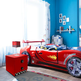 Star Racer Nightstand Red carbedus