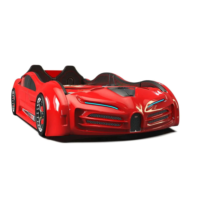 Speedy Max Race Car Bed -Red