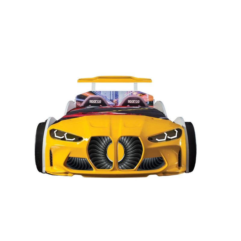 GTX Twin Race Car Bed with LED Lights & Sound FX