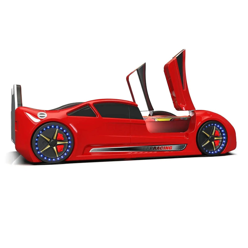 Speedy Max Race Car Bed -Red