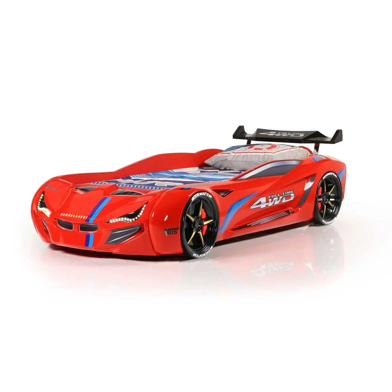 MVN Race Car Bed Red Color