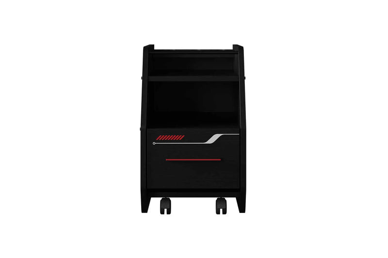 Roox Race Car Bed Nightstand carbedus