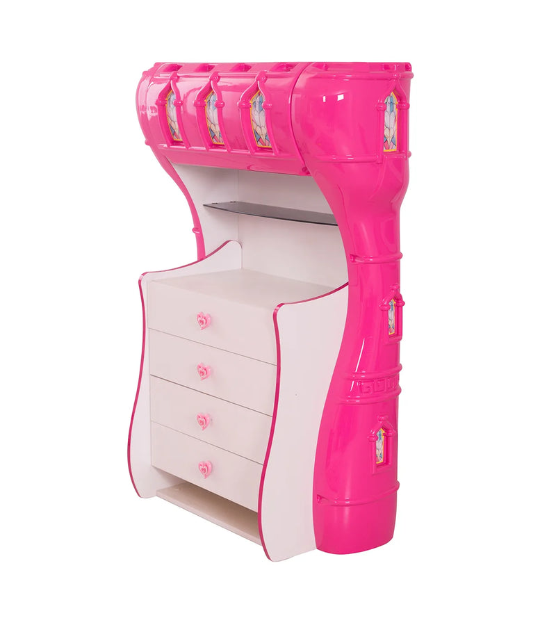 CloudSeller Princess 4 Drawer Dresser CloudSeller Princess 4 Drawer Dresser