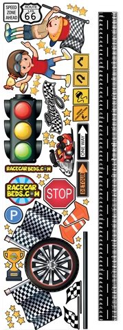 WALL STICKER SET FOR KIDS ROOM key features