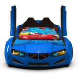 MZ EXTREME Twin Race Car Bed with LED Lights & Sound FX