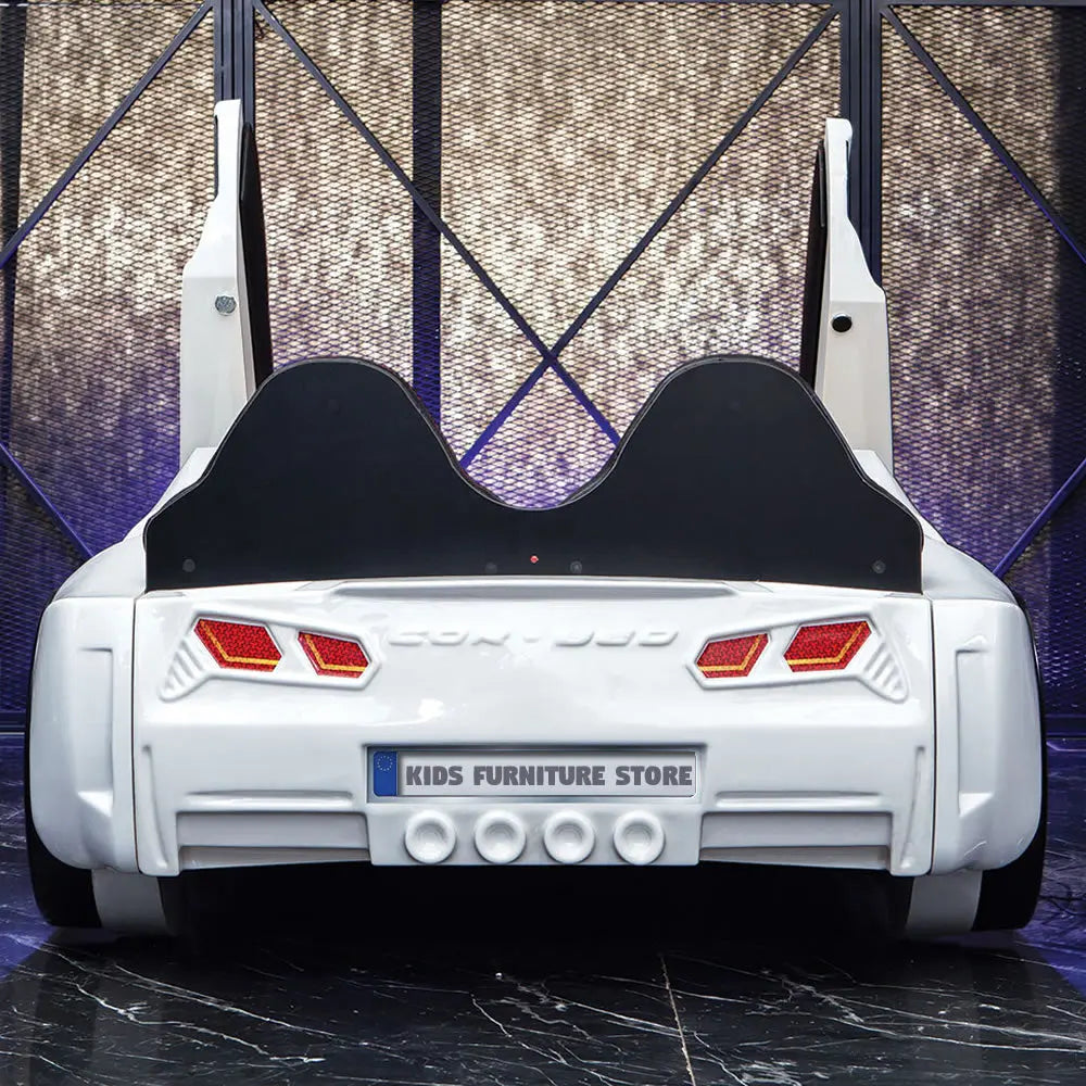 Air Bed Racing AERO EXTREME Racecarbed with LED Lights - Ready for the Race